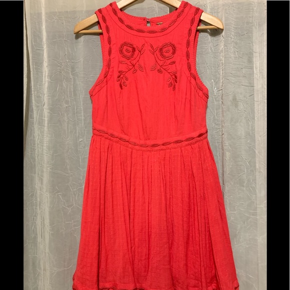 Free People Dresses & Skirts - 3 for $25.00 🌼 sale! Free people embroidery dress